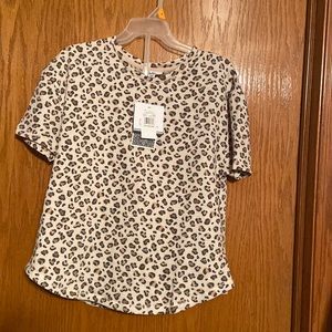 Leopard print summer pjs